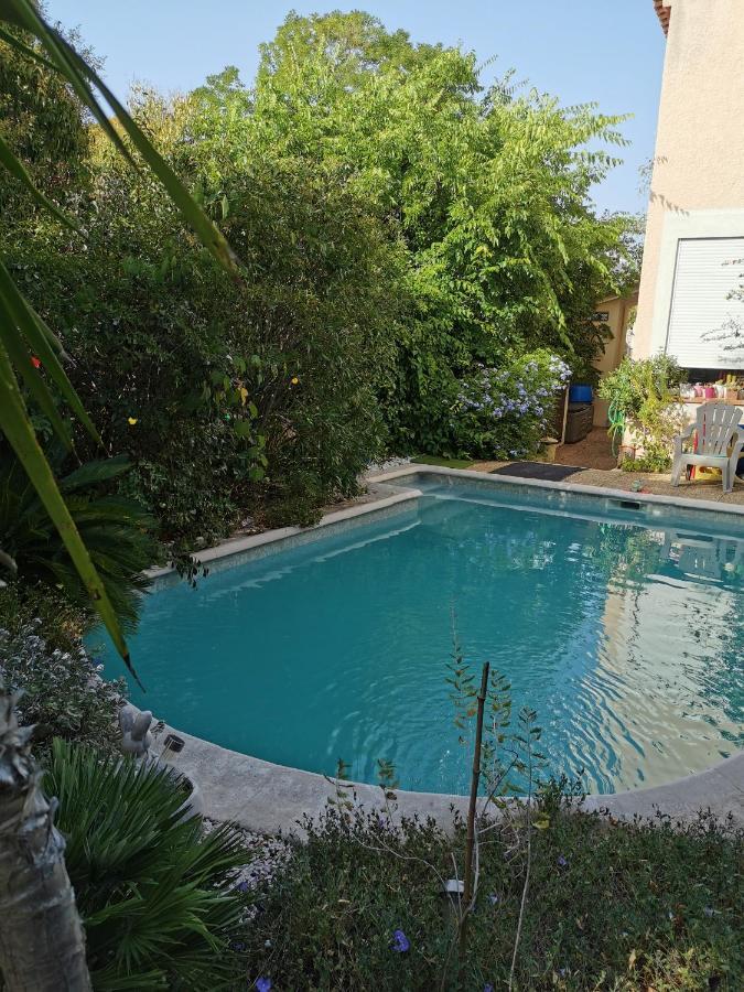 Appartement En Sous Sol De Villa Avec Acces Jardin Et Piscine Marseille Eksteriør bilde